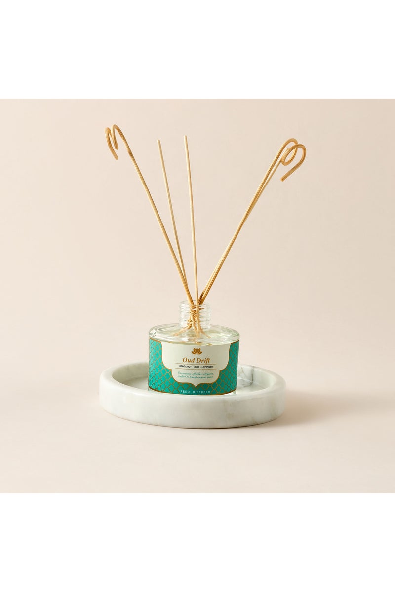 Golden Souk Oud Drift Scented Reed Diffuser Set - 120 ml - Image 2